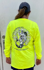 Safety Green T's
$25
Long or short sleeve